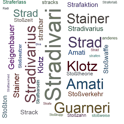 Ein anderes Wort für Stradivari - Synonym Stradivari