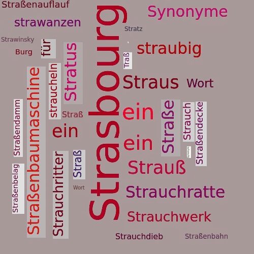 Ein anderes Wort für Straßburg - Synonym Straßburg