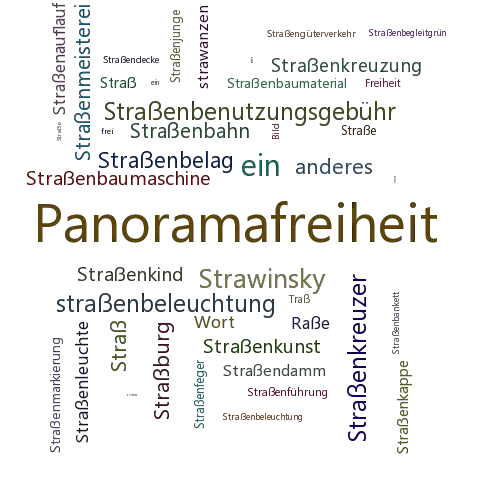 Ein anderes Wort für Straßenbildfreiheit - Synonym Straßenbildfreiheit