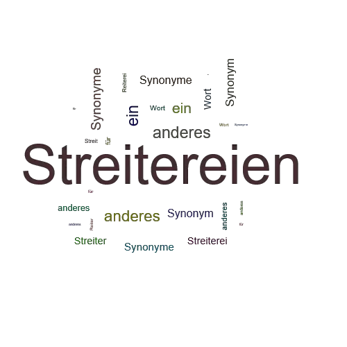 Ein anderes Wort für Streitereien - Synonym Streitereien