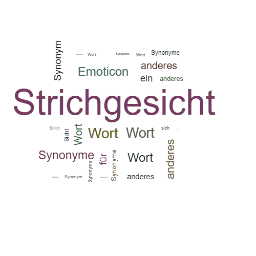 Ein anderes Wort für Strichgesicht - Synonym Strichgesicht