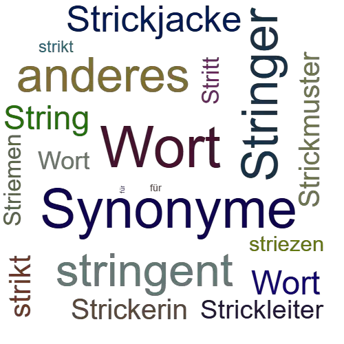 Ein anderes Wort für Striktur - Synonym Striktur