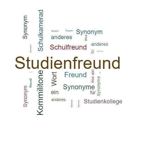 Ein anderes Wort für Studienfreund - Synonym Studienfreund