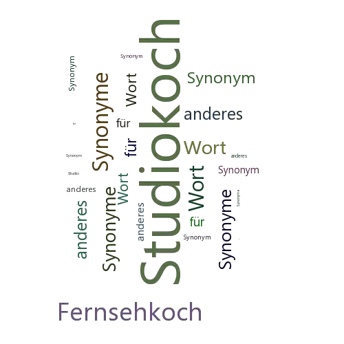 Ein anderes Wort für Studiokoch - Synonym Studiokoch