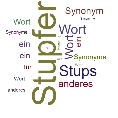 Ein anderes Wort für Stupfer - Synonym Stupfer