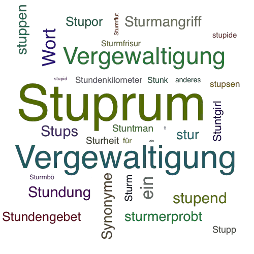 Ein anderes Wort für Stuprum - Synonym Stuprum
