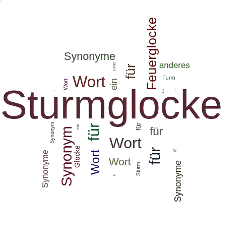 Ein anderes Wort für Sturmglocke - Synonym Sturmglocke