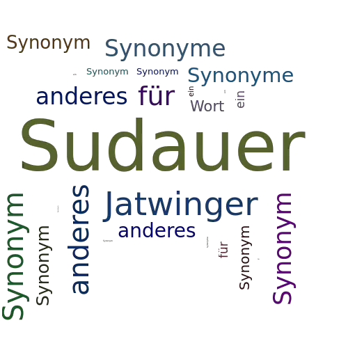 Ein anderes Wort für Sudauer - Synonym Sudauer