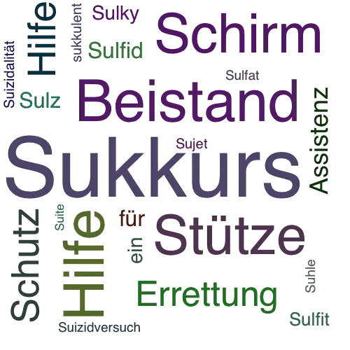 Ein anderes Wort für Sukkurs - Synonym Sukkurs