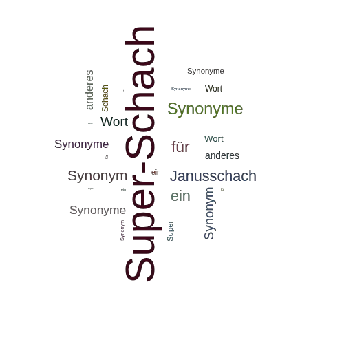 Ein anderes Wort für Super-Schach - Synonym Super-Schach