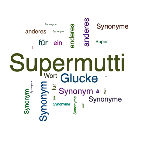 Ein anderes Wort für Supermutti - Synonym Supermutti