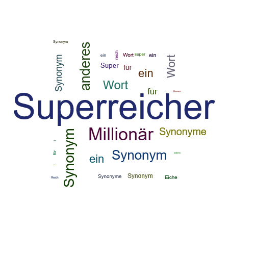 Ein anderes Wort für Superreicher - Synonym Superreicher