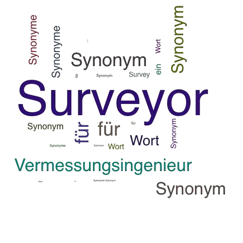 Ein anderes Wort für Surveyor - Synonym Surveyor