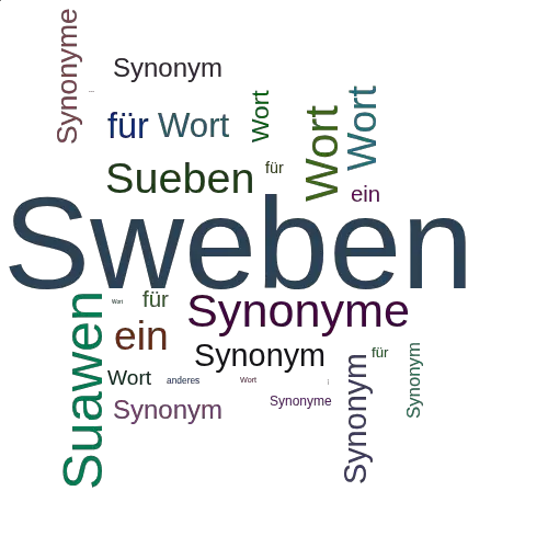 Ein anderes Wort für Sweben - Synonym Sweben