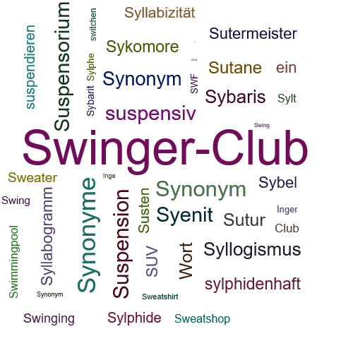 Ein anderes Wort für Swingerclub - Synonym Swingerclub