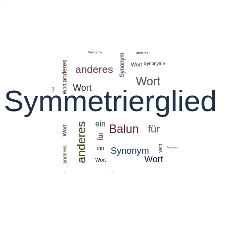 Ein anderes Wort für Symmetrierglied - Synonym Symmetrierglied