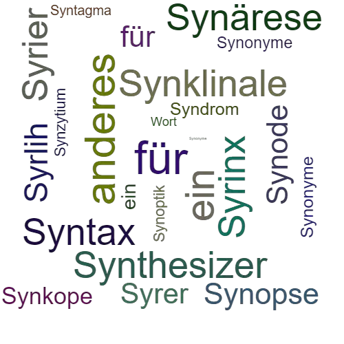 Ein anderes Wort für Synovialitis - Synonym Synovialitis