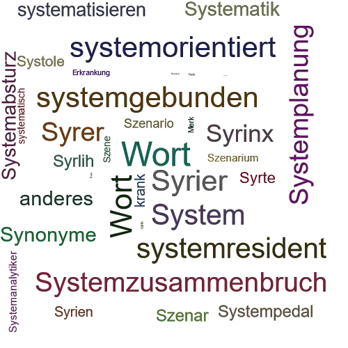 Ein anderes Wort für Systemerkrankung - Synonym Systemerkrankung