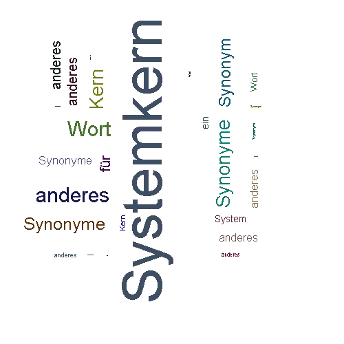 Ein anderes Wort für Systemkern - Synonym Systemkern