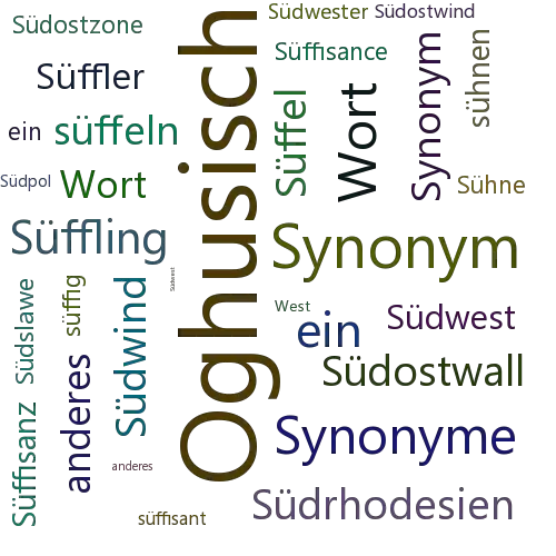 Ein anderes Wort für Südwesttürkisch - Synonym Südwesttürkisch