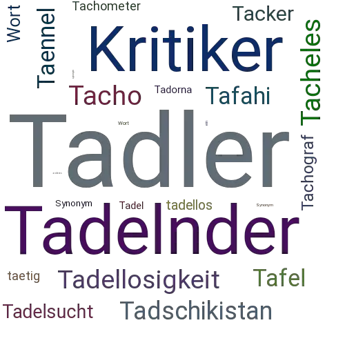 Ein anderes Wort für Tadler - Synonym Tadler