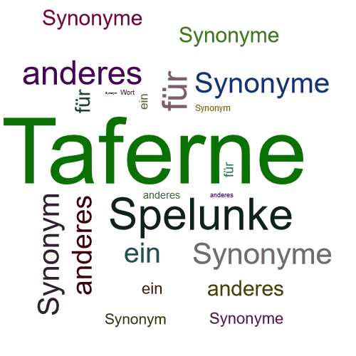 Ein anderes Wort für Taferne - Synonym Taferne