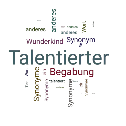 Ein anderes Wort für Talentierter - Synonym Talentierter