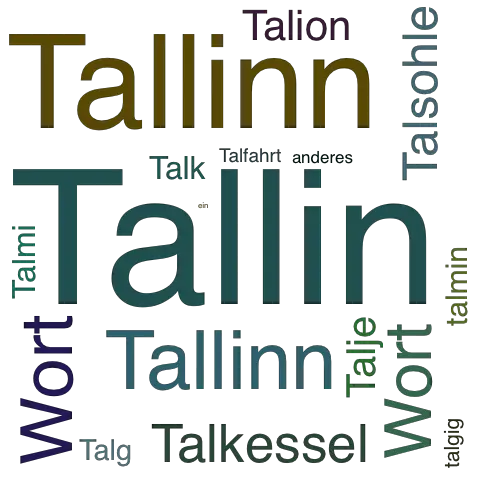 Ein anderes Wort für Tallin - Synonym Tallin