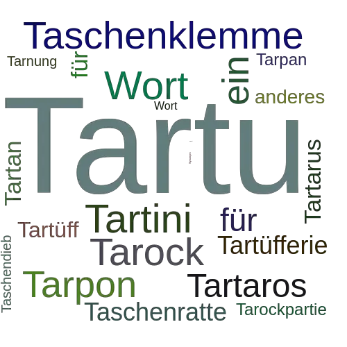 Ein anderes Wort für Tartu - Synonym Tartu
