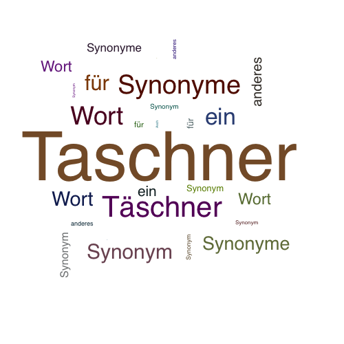 Ein anderes Wort für Taschner - Synonym Taschner