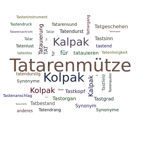 Ein anderes Wort für Tatarenmütze - Synonym Tatarenmütze