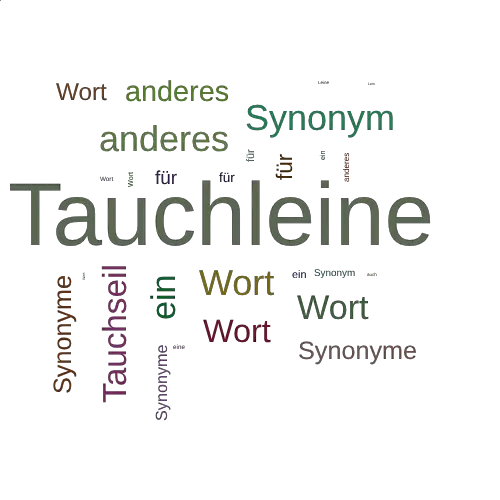 Ein anderes Wort für Tauchleine - Synonym Tauchleine