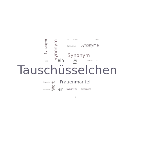 Ein anderes Wort für Tauschüsselchen - Synonym Tauschüsselchen