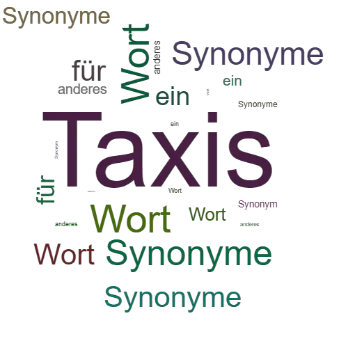 Ein anderes Wort für Taxis - Synonym Taxis