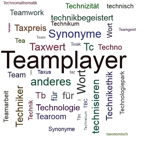 Ein anderes Wort für Teamworker - Synonym Teamworker