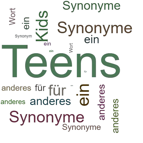 Ein anderes Wort für Teens - Synonym Teens