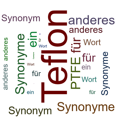 Ein anderes Wort für Teflon - Synonym Teflon