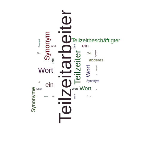 Ein anderes Wort für Teilzeitarbeiter - Synonym Teilzeitarbeiter