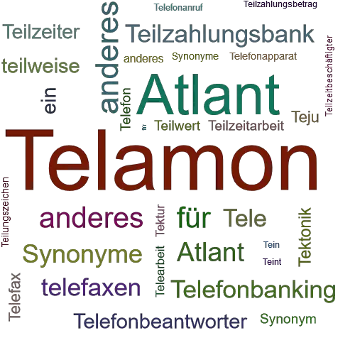 Ein anderes Wort für Telamon - Synonym Telamon