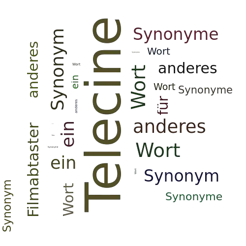 Ein anderes Wort für Telecine - Synonym Telecine