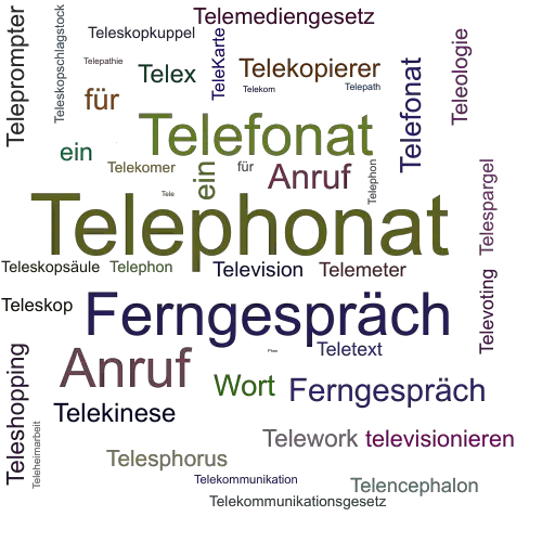 Ein anderes Wort für Telephonat - Synonym Telephonat