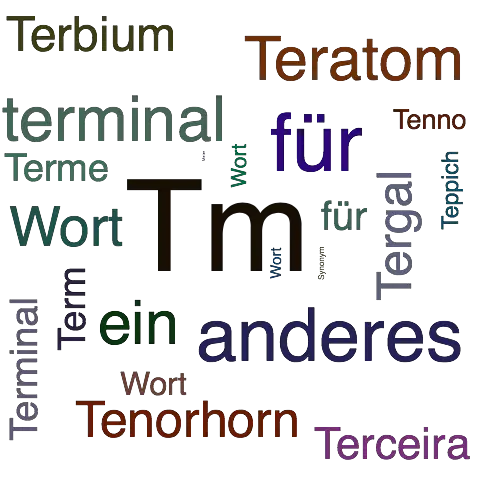 Ein anderes Wort für Terameter - Synonym Terameter