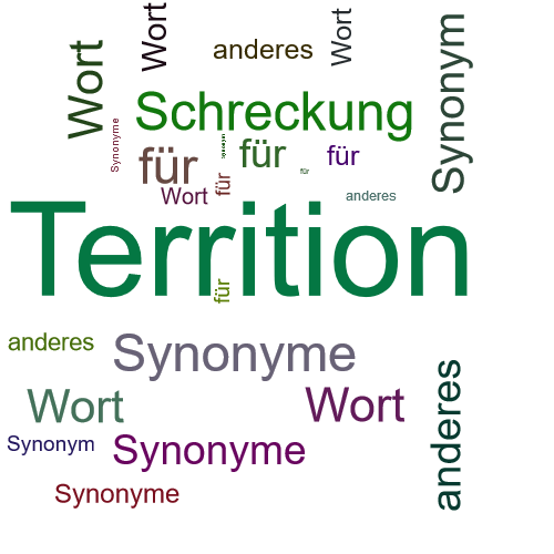 Ein anderes Wort für Territion - Synonym Territion