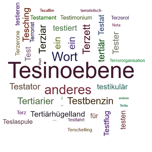 Ein anderes Wort für Tesinotal - Synonym Tesinotal