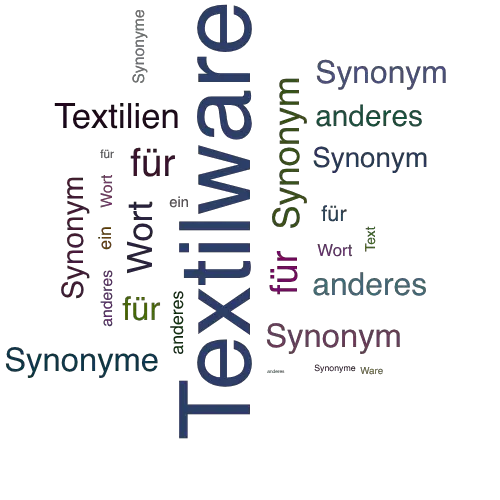 Ein anderes Wort für Textilware - Synonym Textilware