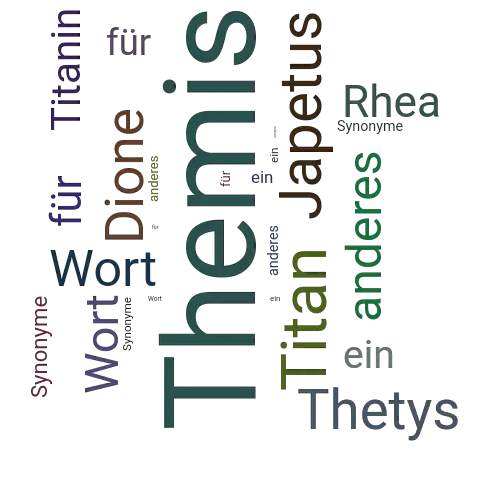 Ein anderes Wort für Themis - Synonym Themis