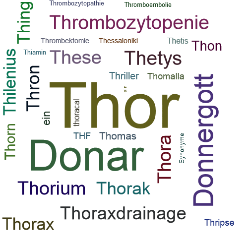 Ein anderes Wort für Thor - Synonym Thor