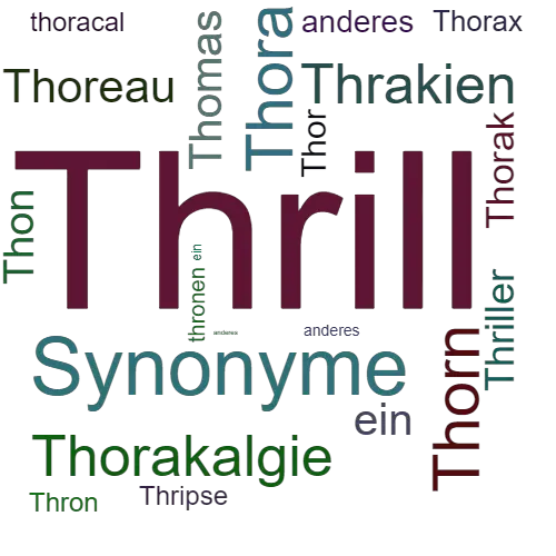 Ein anderes Wort für Thrill - Synonym Thrill