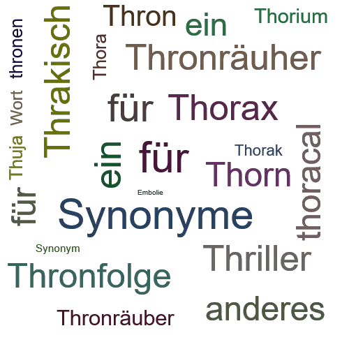 Ein anderes Wort für Thromboembolie - Synonym Thromboembolie