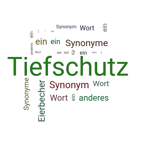 Ein anderes Wort für Tiefschutz - Synonym Tiefschutz